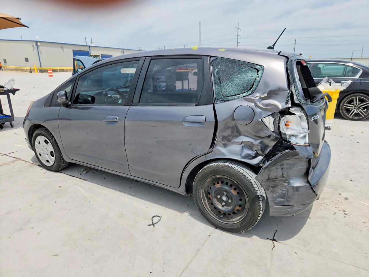 2012 Honda Fit Серый vin: JHMGE8H36CC006657