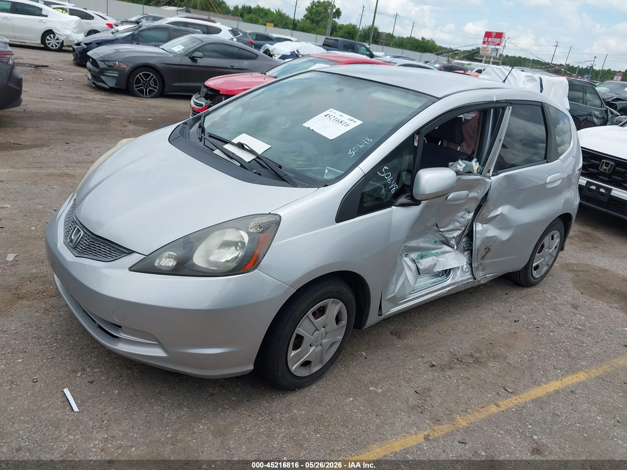 2012 Honda Fit   Серый vin: JHMGE8H36CC040811
