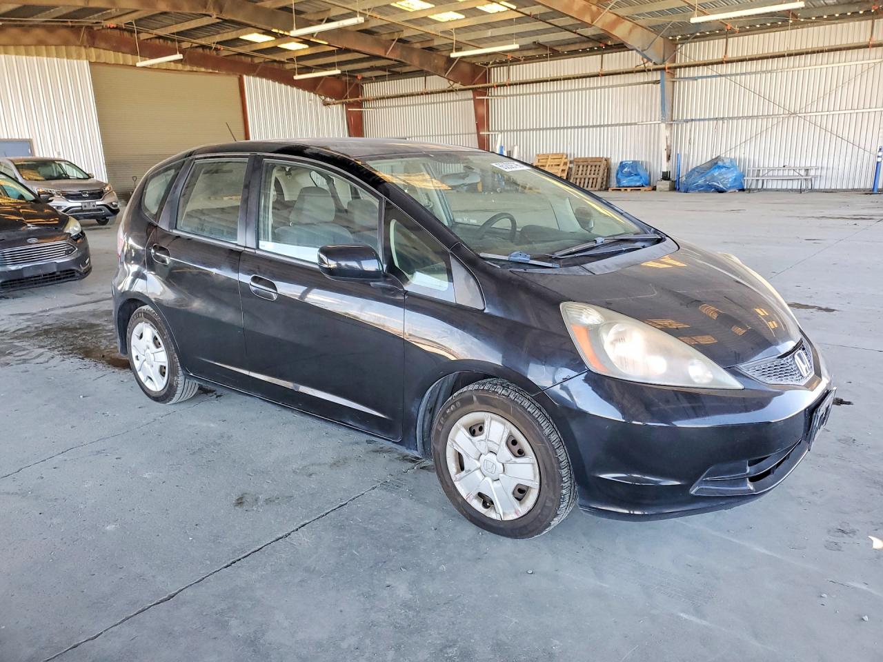 2012 Honda Fit Black vin: JHMGE8H36CC040999