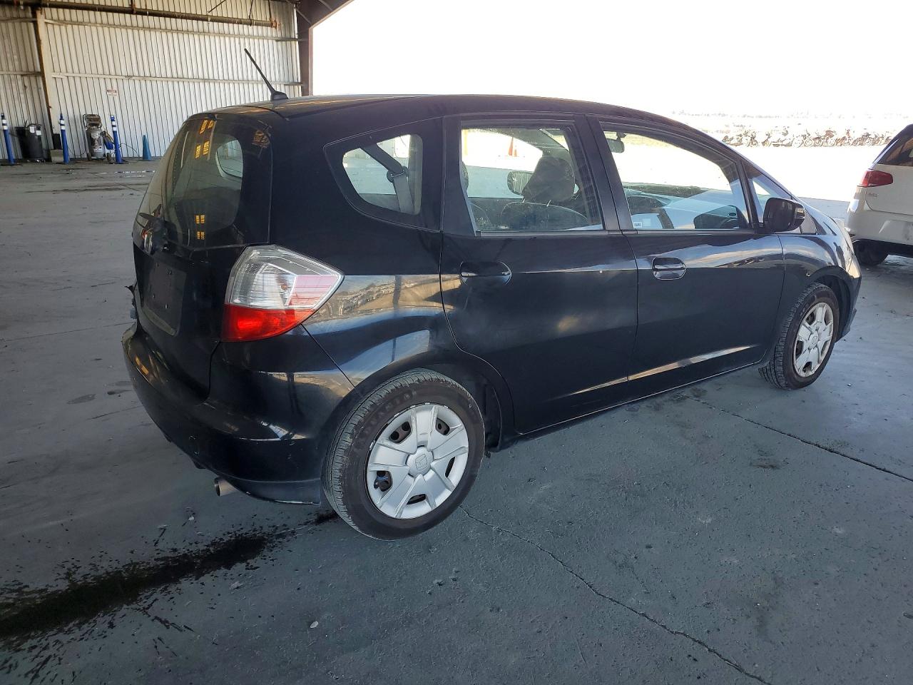 2012 Honda Fit Black vin: JHMGE8H36CC040999