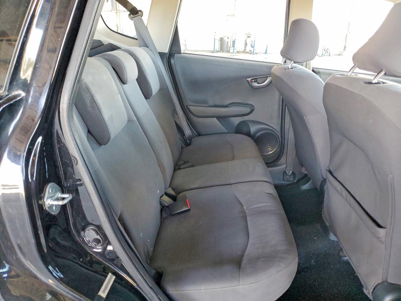 2012 Honda Fit Black vin: JHMGE8H36CC040999