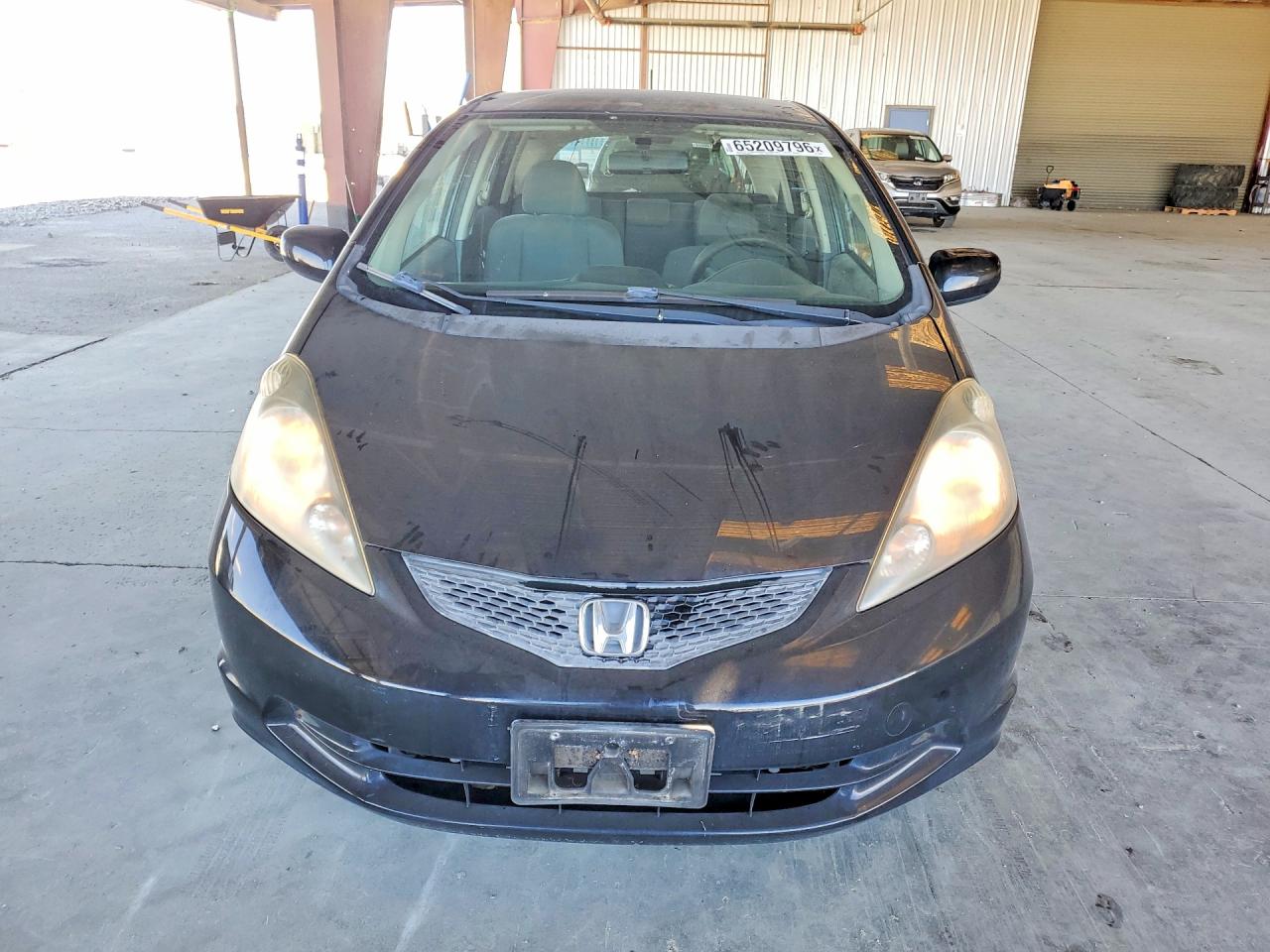 2012 Honda Fit Black vin: JHMGE8H36CC040999