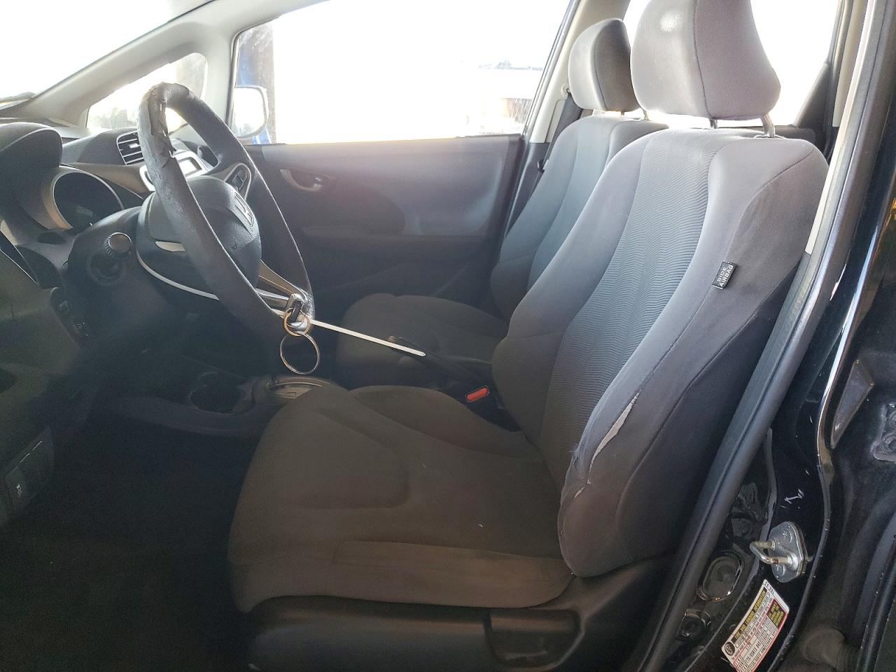 2012 Honda Fit Black vin: JHMGE8H36CC040999