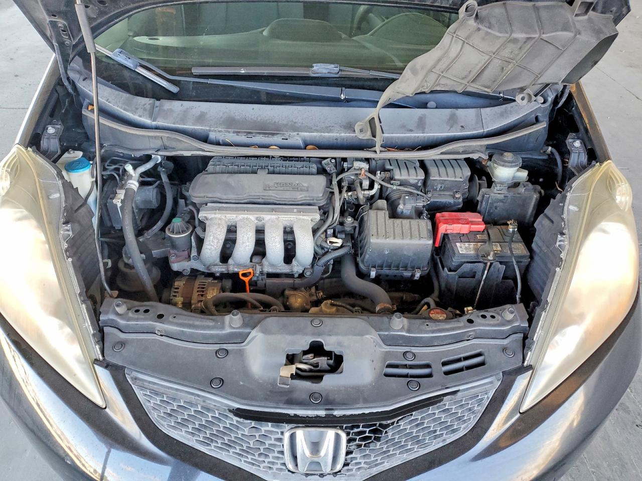 2012 Honda Fit Black vin: JHMGE8H36CC040999