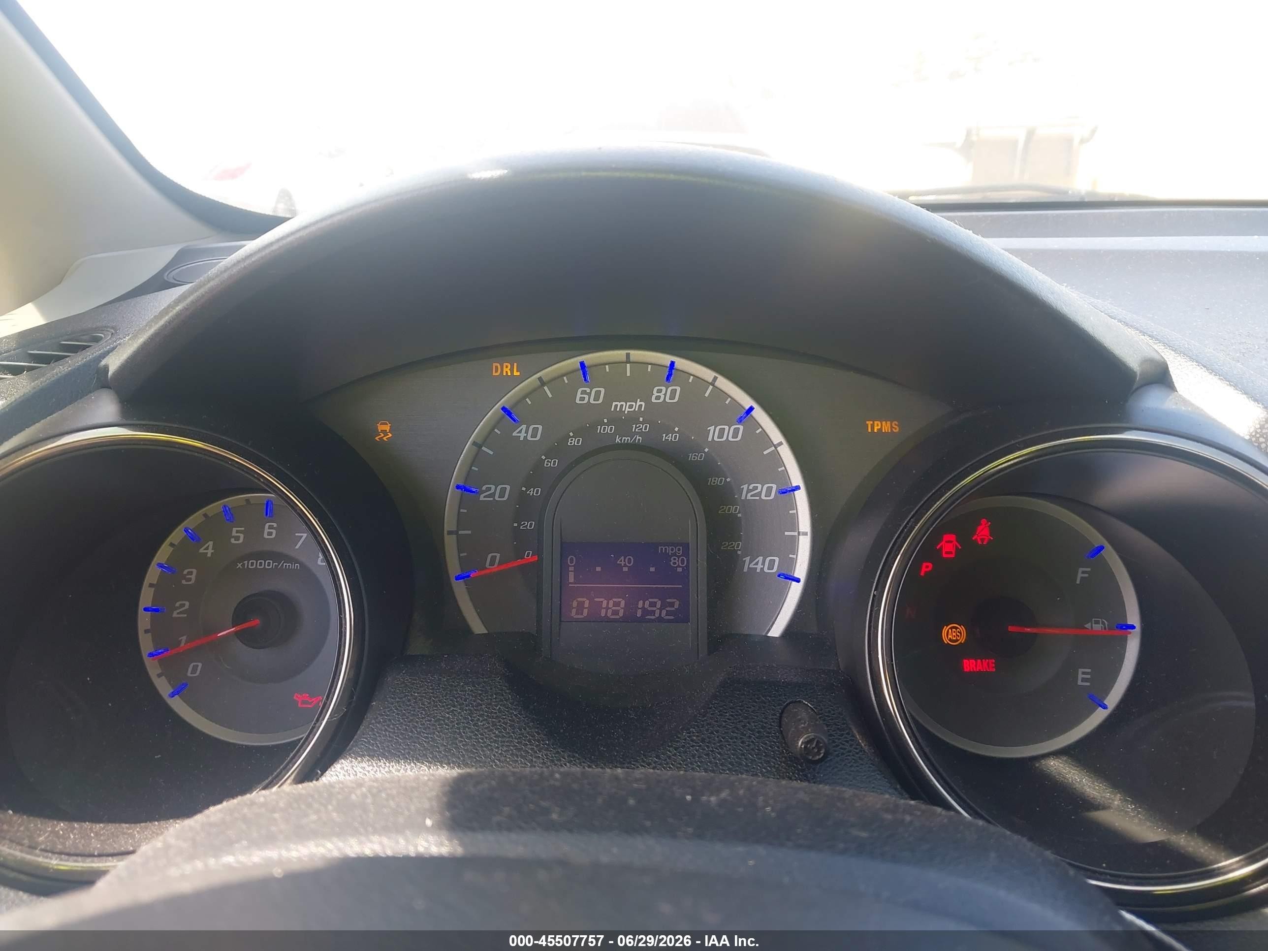 2013 Honda Fit   Gray vin: JHMGE8H36DC037716