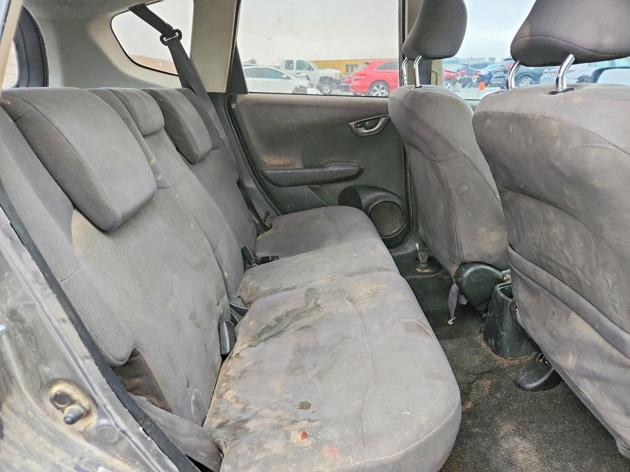 2013 Honda Fit Gray vin: JHMGE8H36DC056637