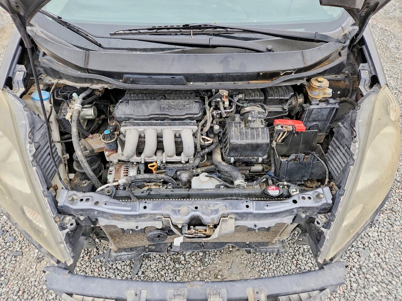 2013 Honda Fit Gray vin: JHMGE8H36DC056637