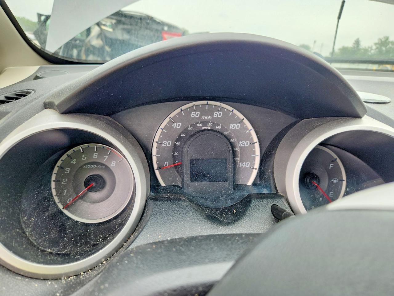 2013 Honda Fit Gray vin: JHMGE8H36DC069601