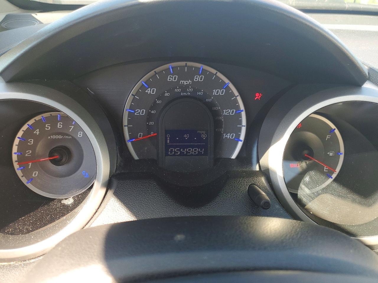 2013 Honda Fit Black vin: JHMGE8H36DC080694