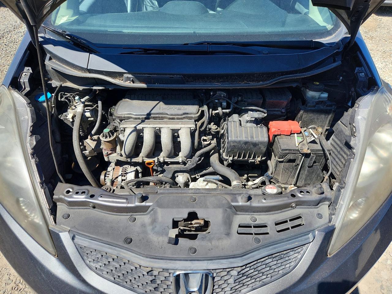 2013 Honda Fit Gray vin: JHMGE8H36DC081019