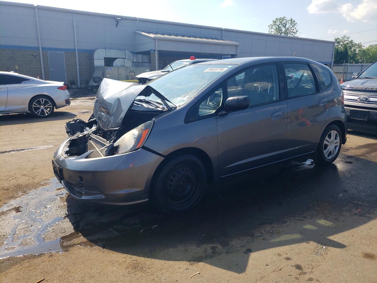 2011 Honda Fit Gray vin: JHMGE8H37BC007363