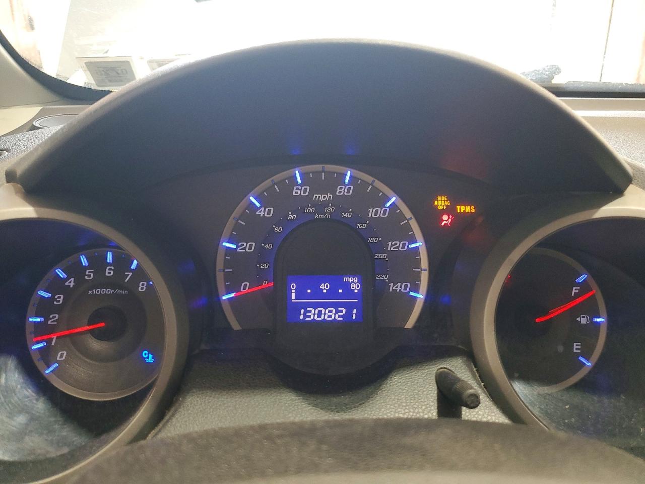 2011 Honda Fit Blue vin: JHMGE8H37BC012420