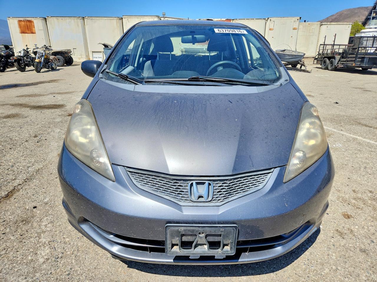 2011 Honda Fit Gray vin: JHMGE8H37BC027306