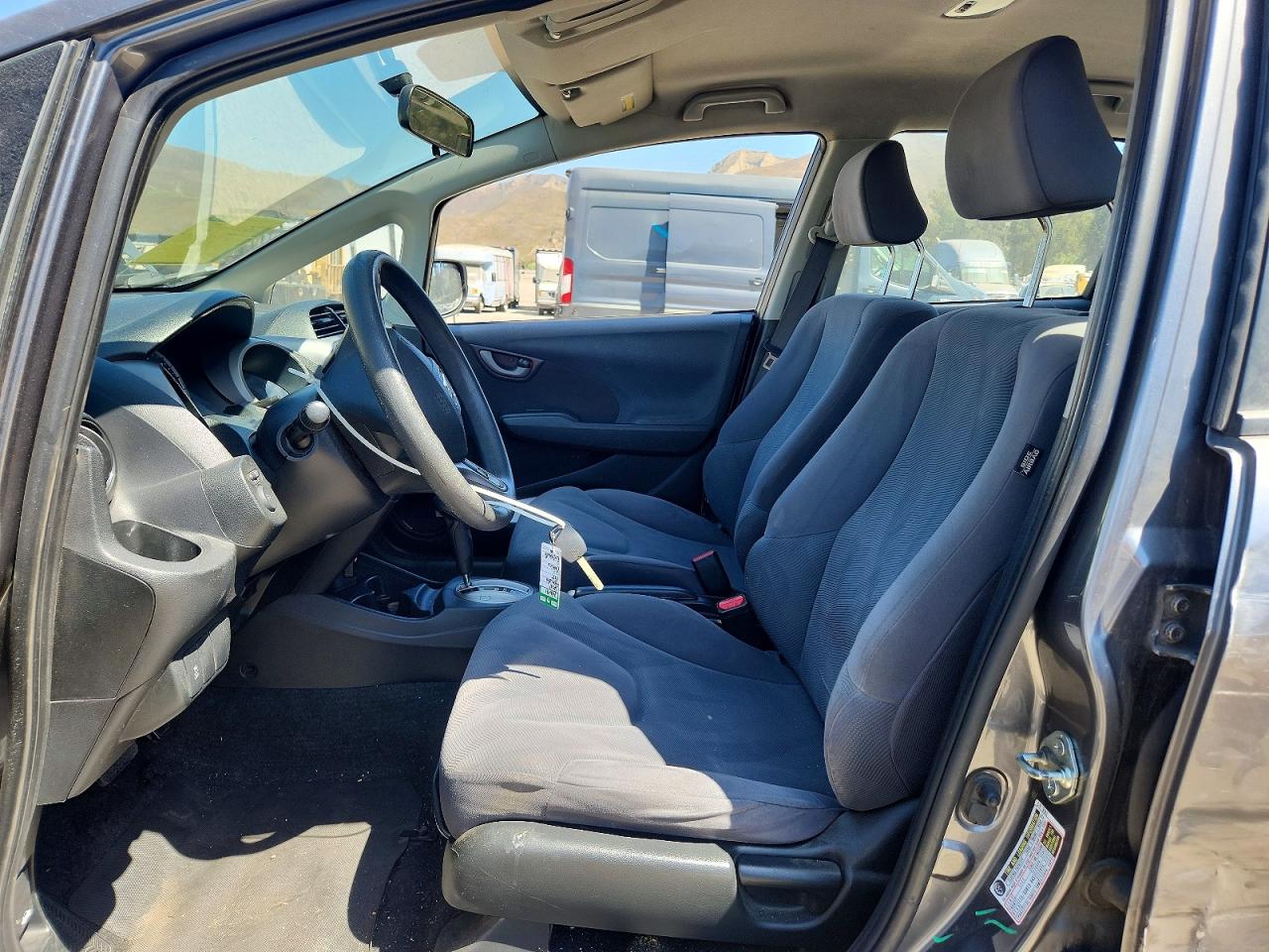 2011 Honda Fit Gray vin: JHMGE8H37BC027306