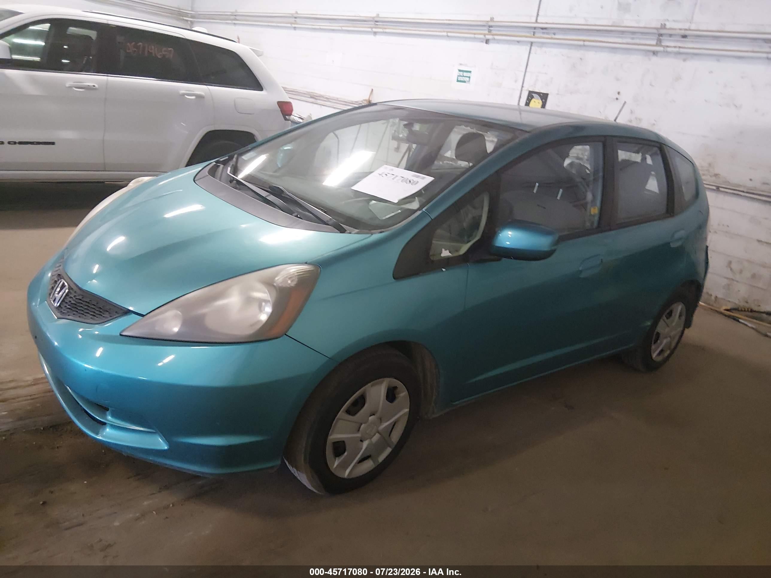 2012 Honda Fit   Green vin: JHMGE8H37CC021376