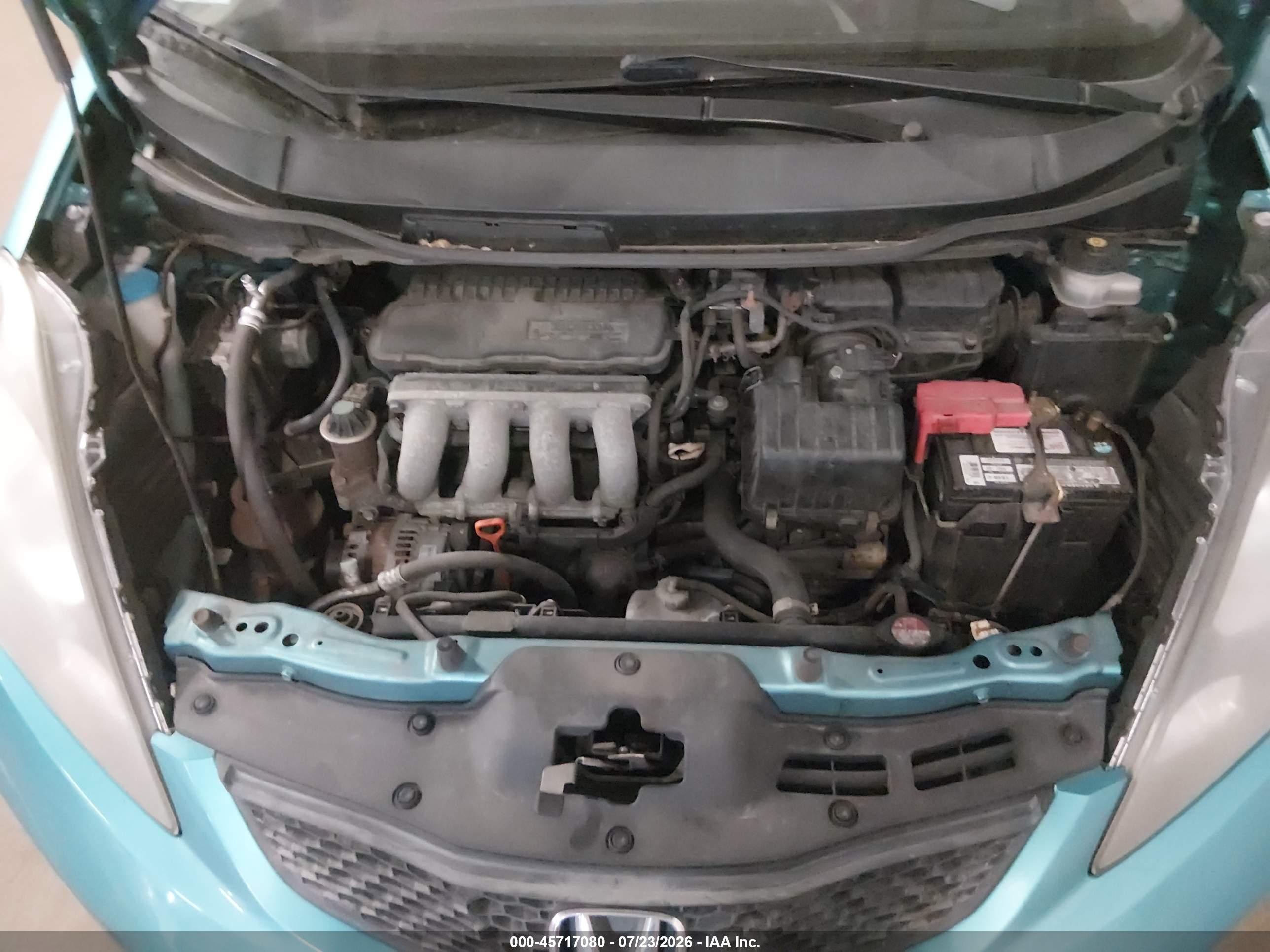 2012 Honda Fit   Green vin: JHMGE8H37CC021376