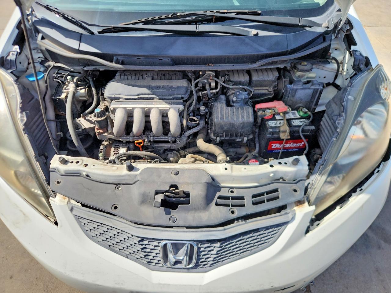 2012 Honda Fit White vin: JHMGE8H37CC026920