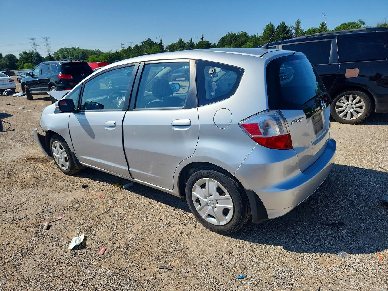 2012 Honda Fit Серебряный vin: JHMGE8H37CC037139