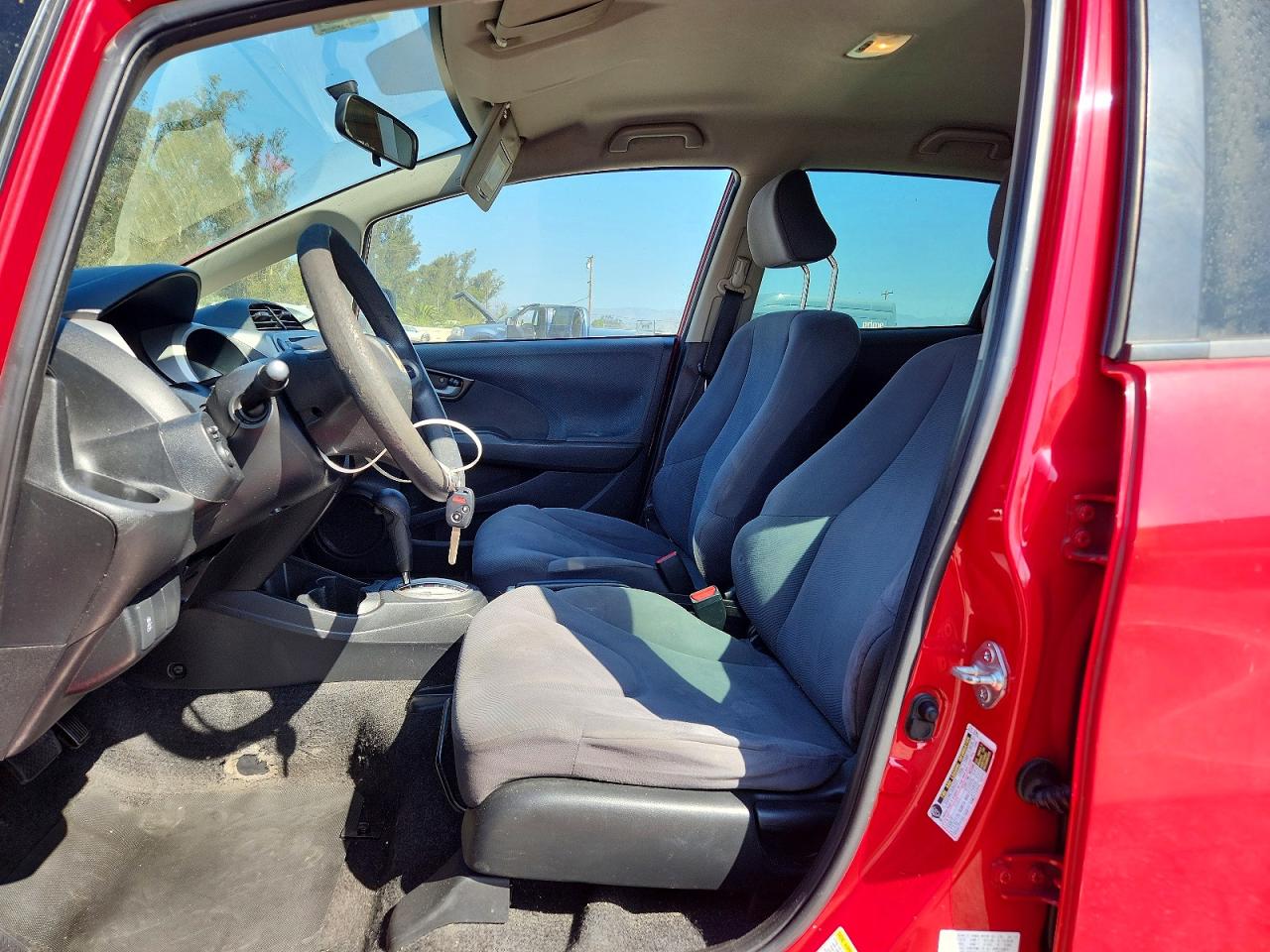 2012 Honda Fit Красный vin: JHMGE8H37CC038923