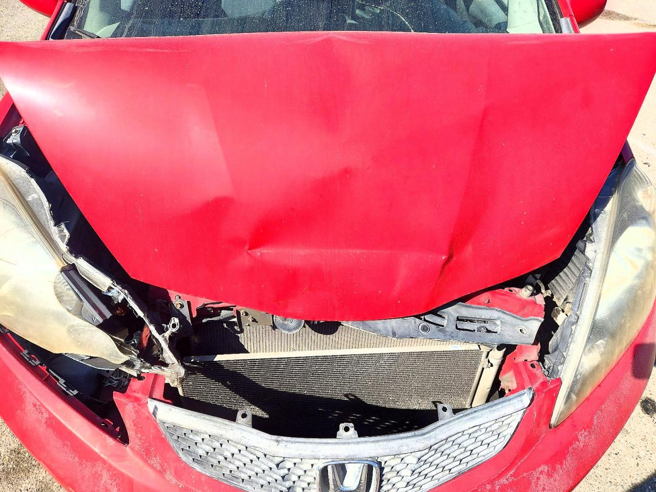 2012 Honda Fit Красный vin: JHMGE8H37CC038923