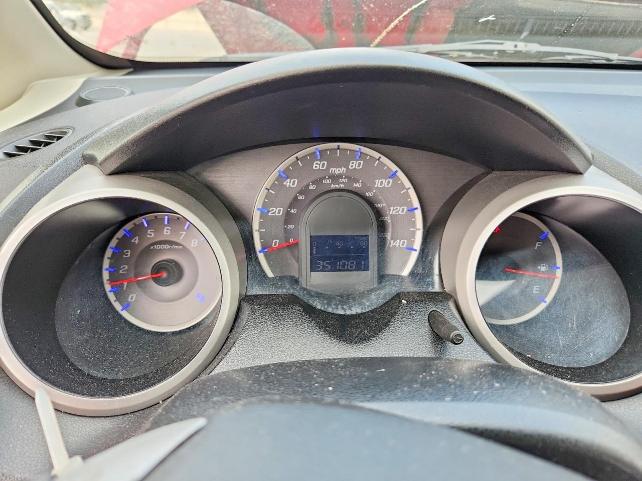 2012 Honda Fit Красный vin: JHMGE8H37CC038923