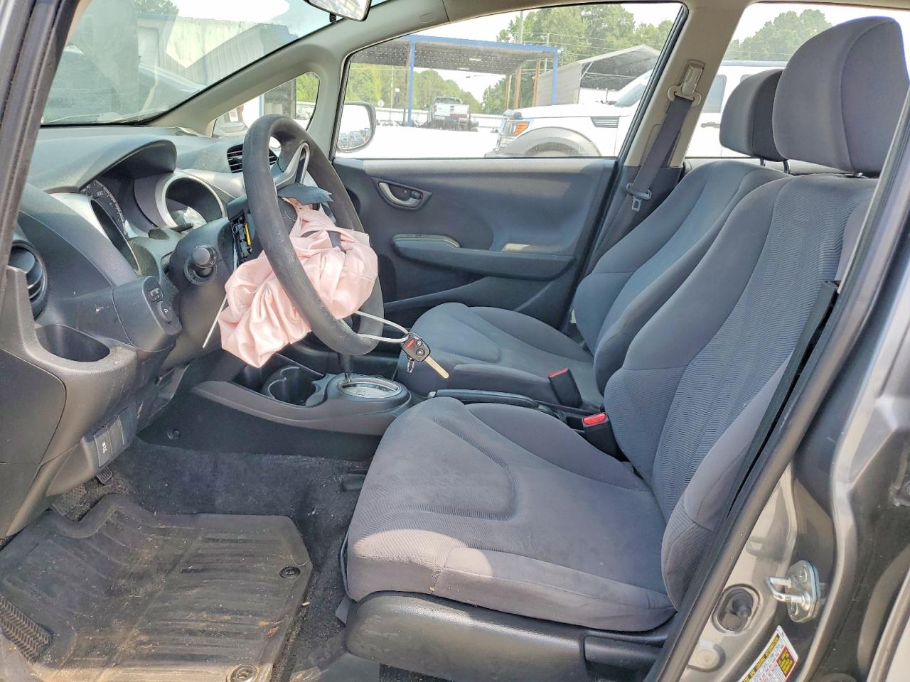 2012 Honda Fit Gray vin: JHMGE8H37CS000369