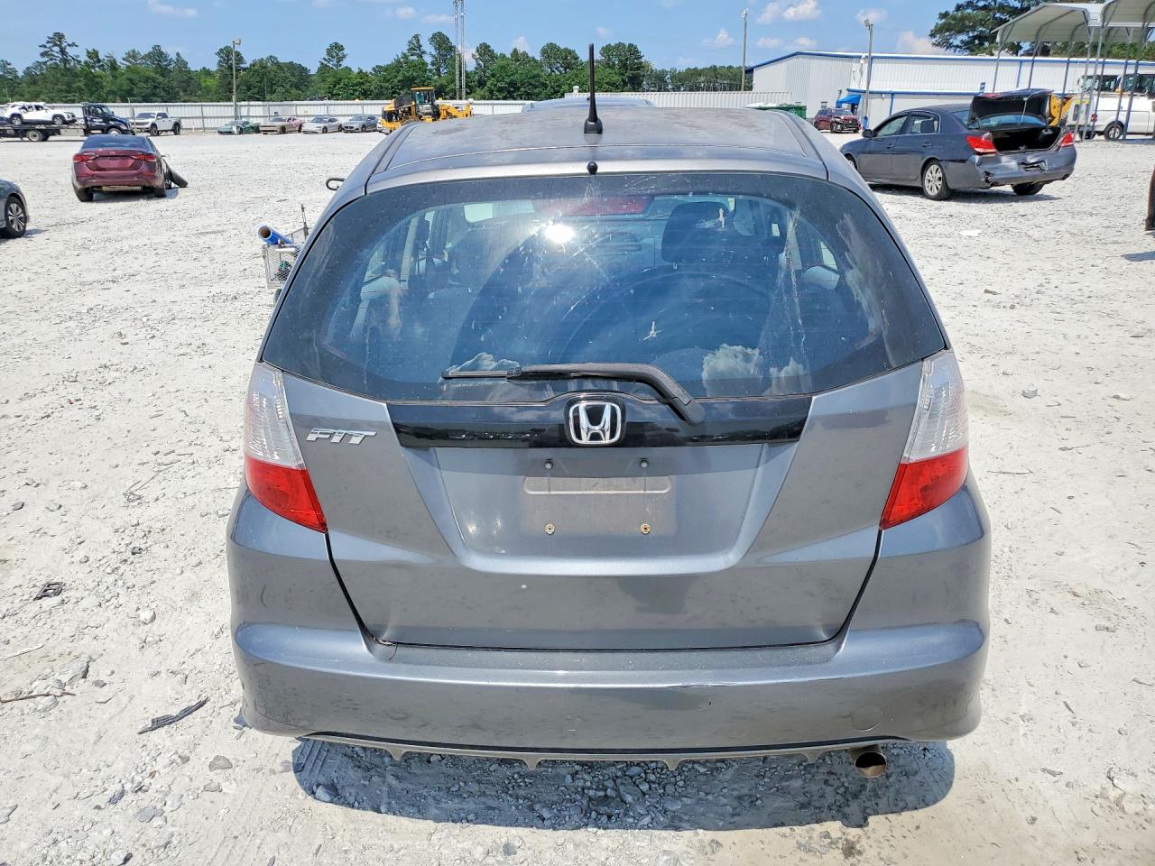 2012 Honda Fit Gray vin: JHMGE8H37CS000369