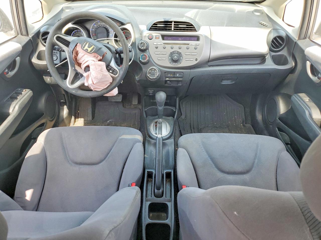 2012 Honda Fit Gray vin: JHMGE8H37CS000369