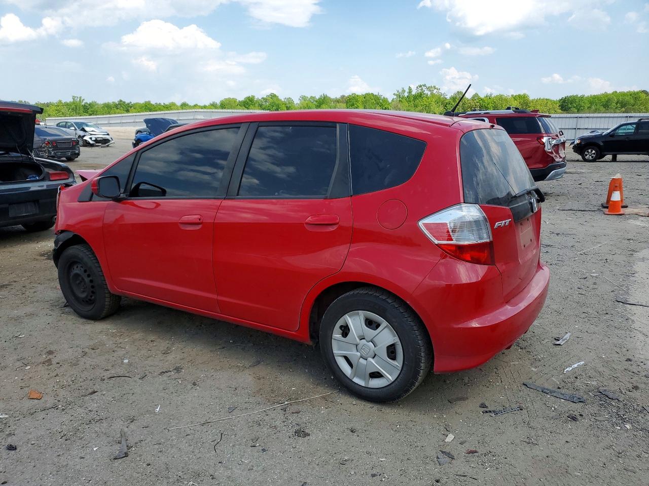 2012 Honda Fit Sport Red vin: JHMGE8H37CS004051
