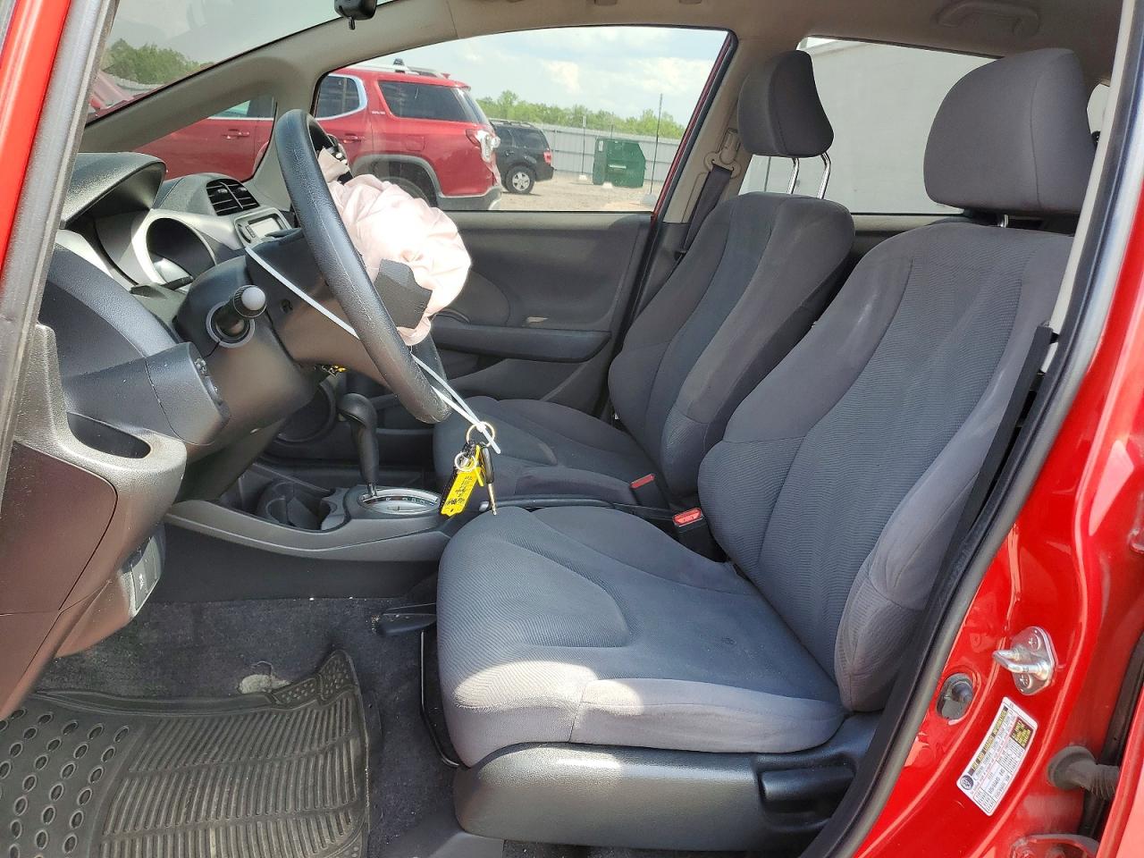 2012 Honda Fit Sport Red vin: JHMGE8H37CS004051