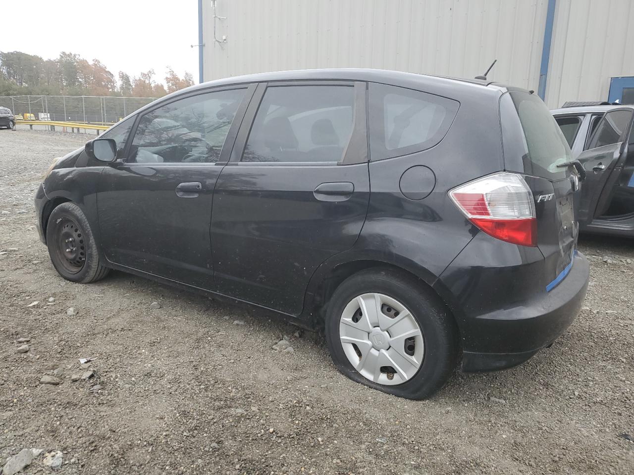 2013 Honda Fit Black vin: JHMGE8H37DC005308