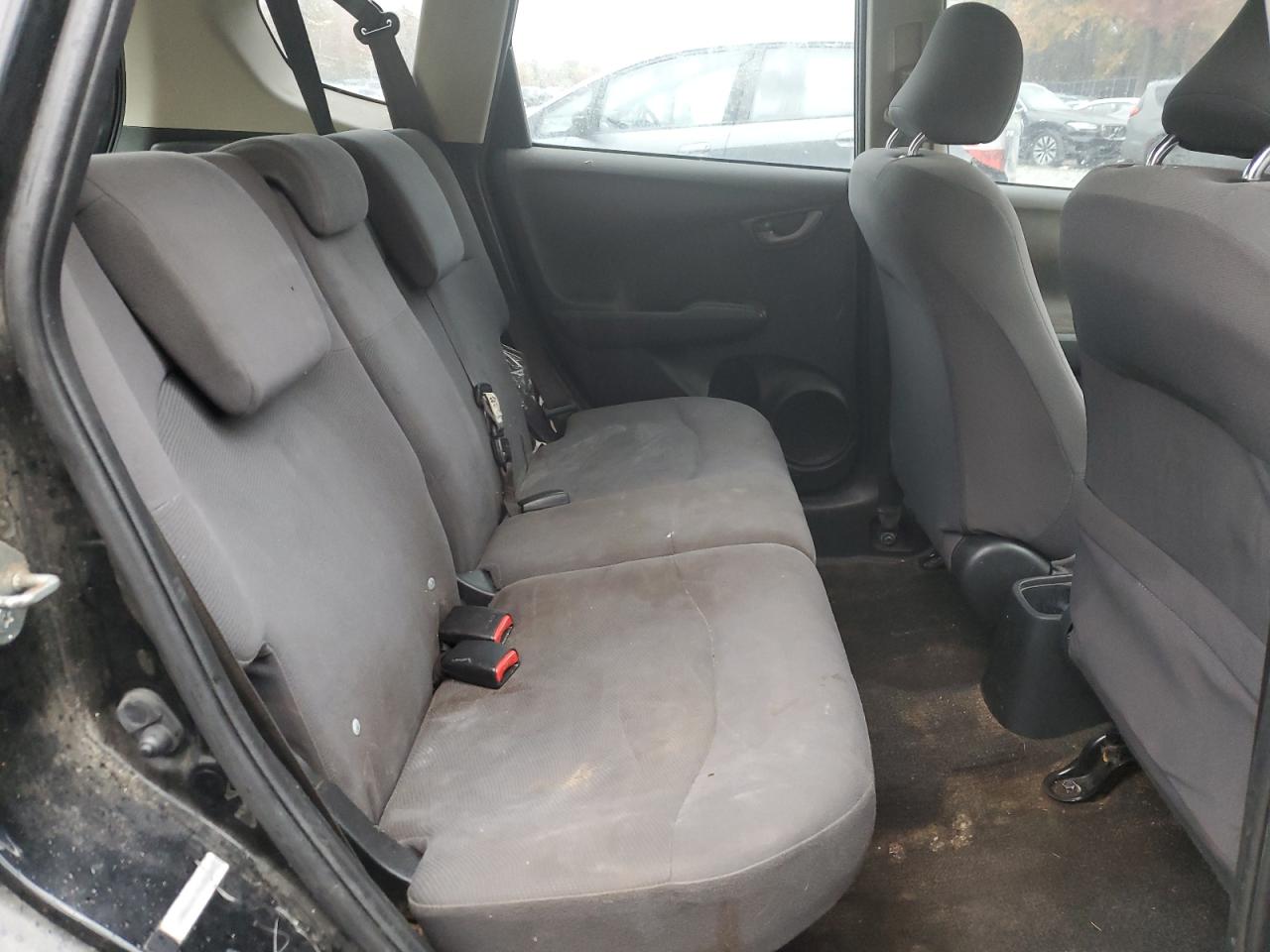 2013 Honda Fit Black vin: JHMGE8H37DC005308