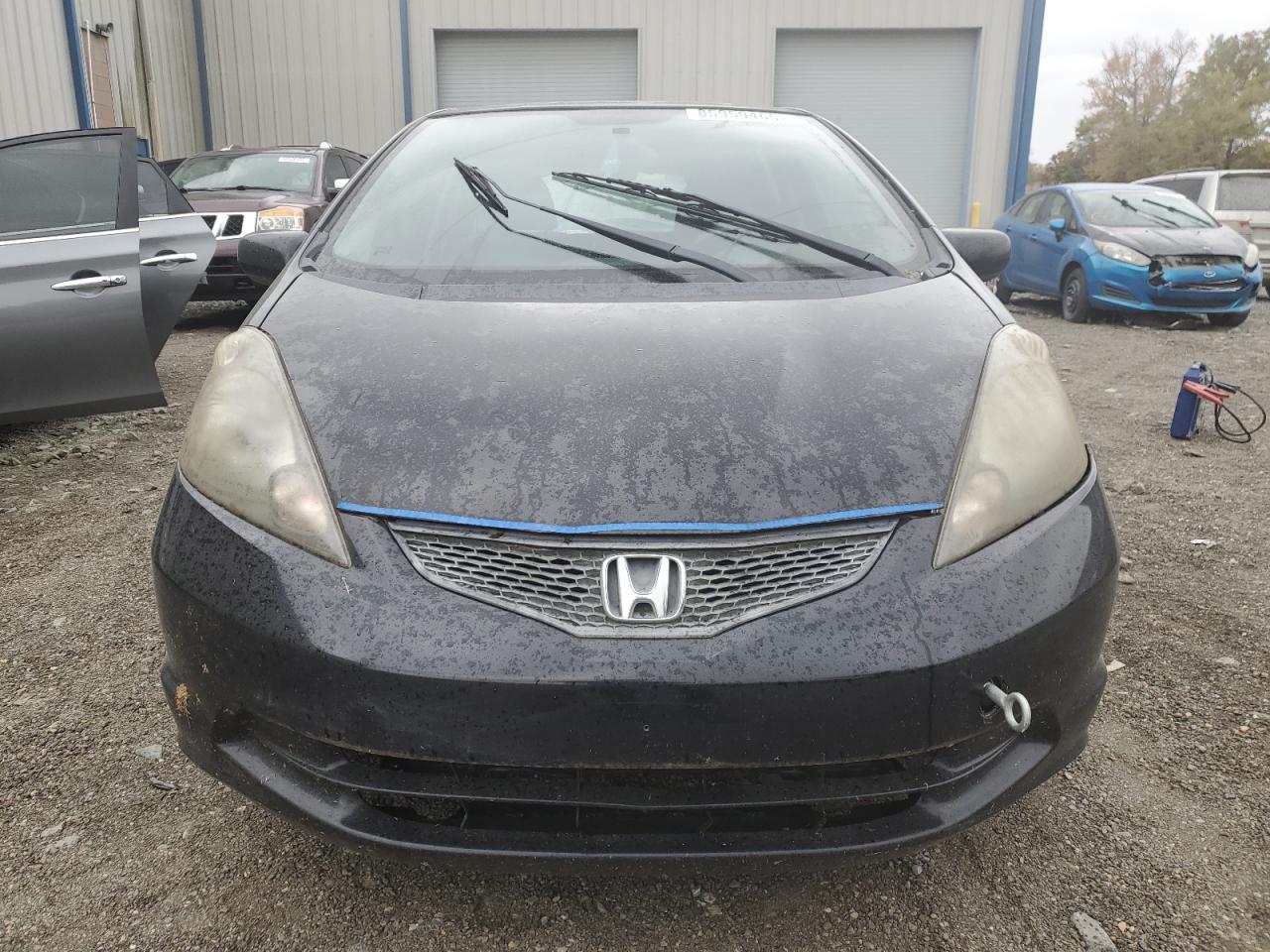2013 Honda Fit Black vin: JHMGE8H37DC005308