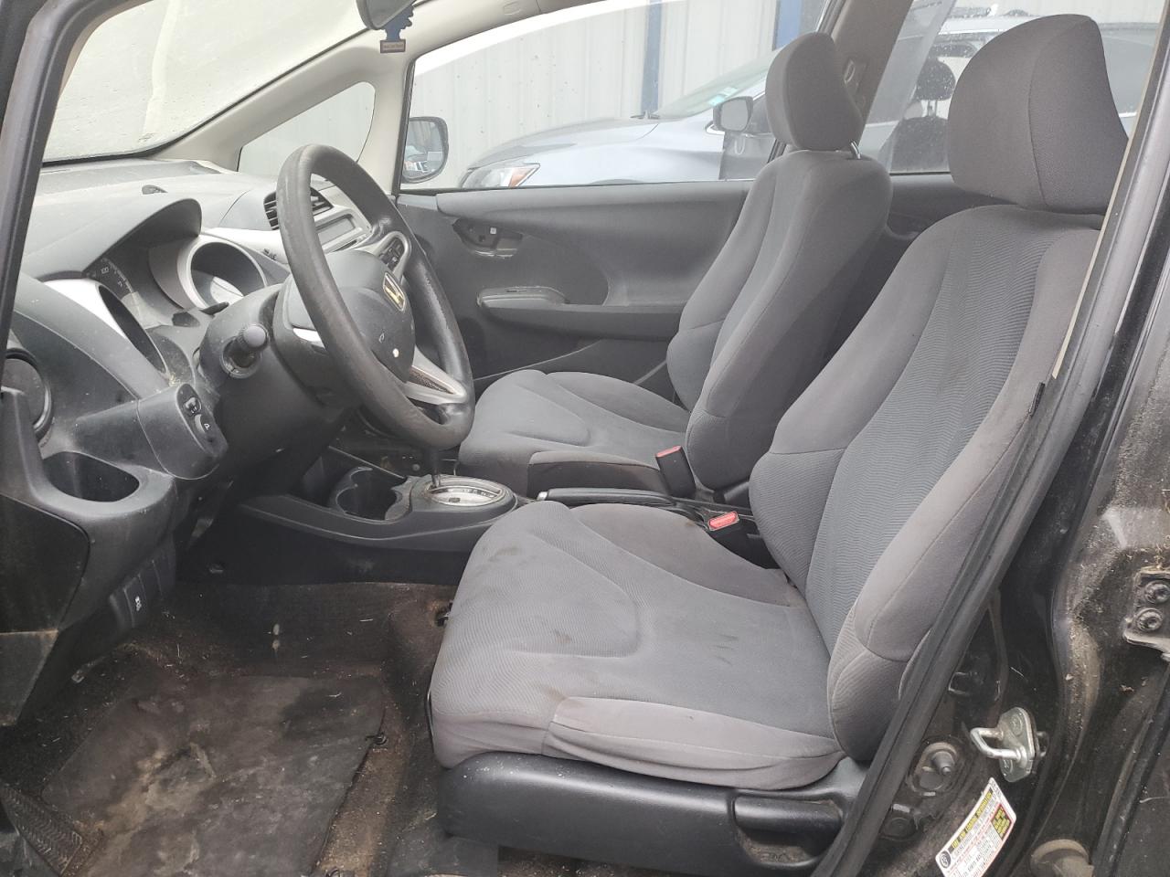 2013 Honda Fit Black vin: JHMGE8H37DC005308
