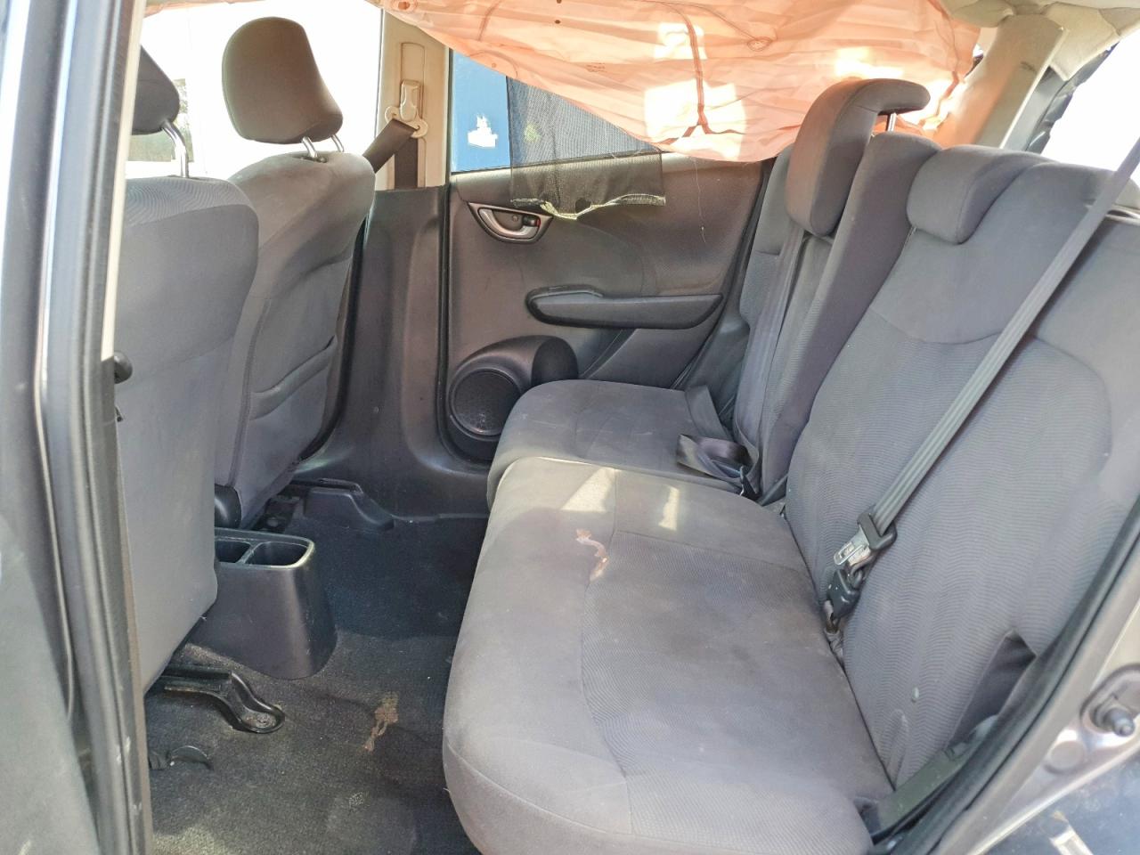 2013 Honda Fit Gray vin: JHMGE8H37DC025803