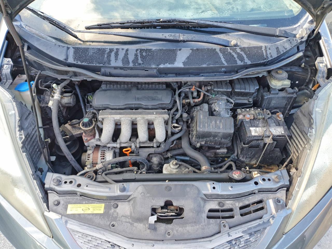 2013 Honda Fit Gray vin: JHMGE8H37DC025803