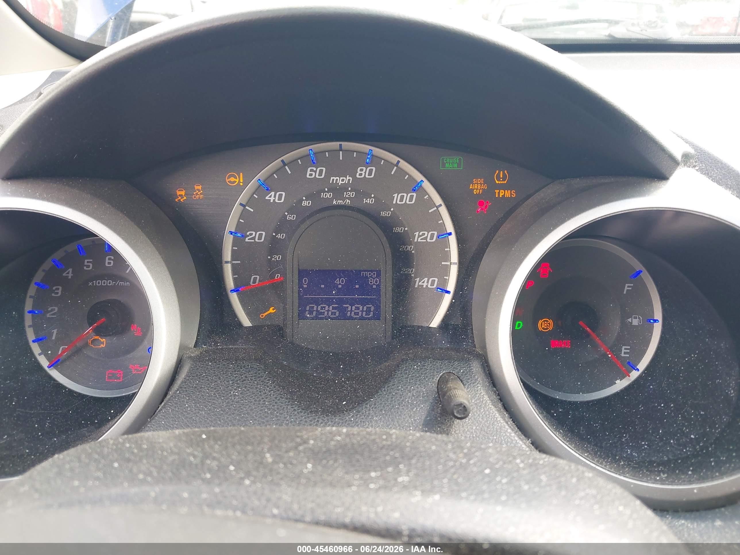 2013 Honda Fit   Dark Blue vin: JHMGE8H37DC030743