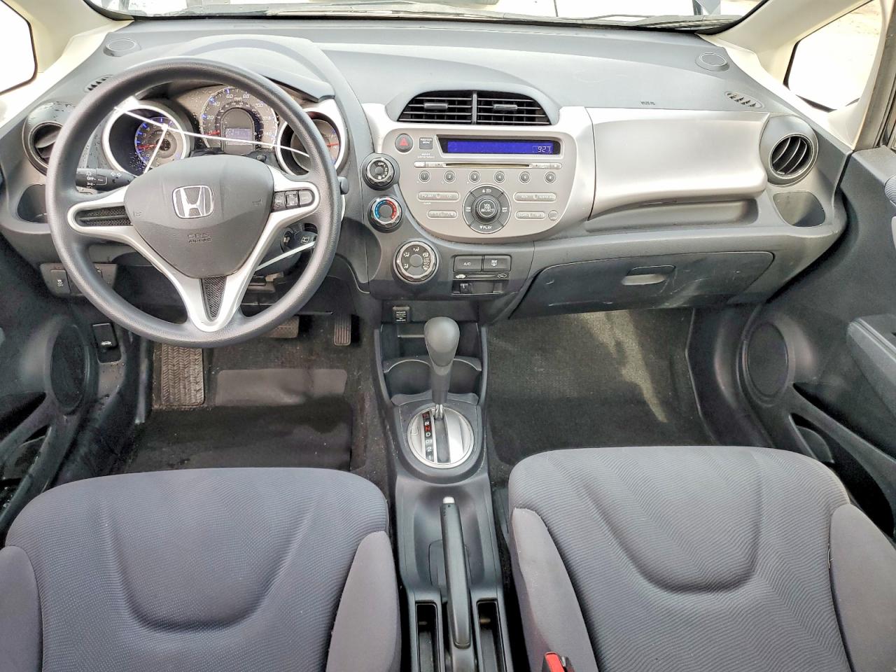 2013 Honda Fit Black vin: JHMGE8H37DC031441