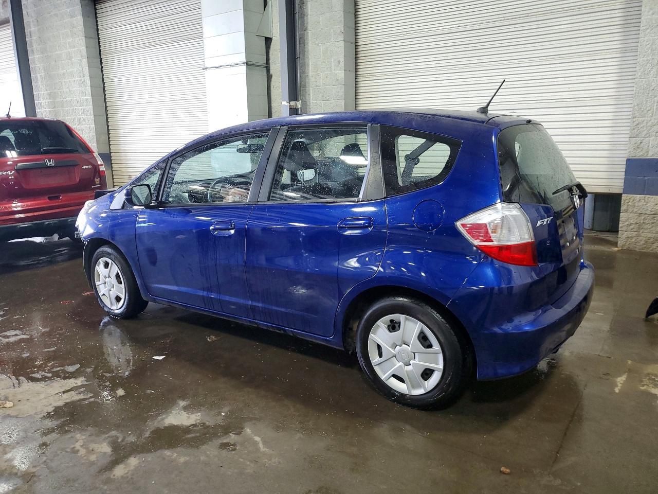 2013 Honda Fit Синий vin: JHMGE8H37DC066934