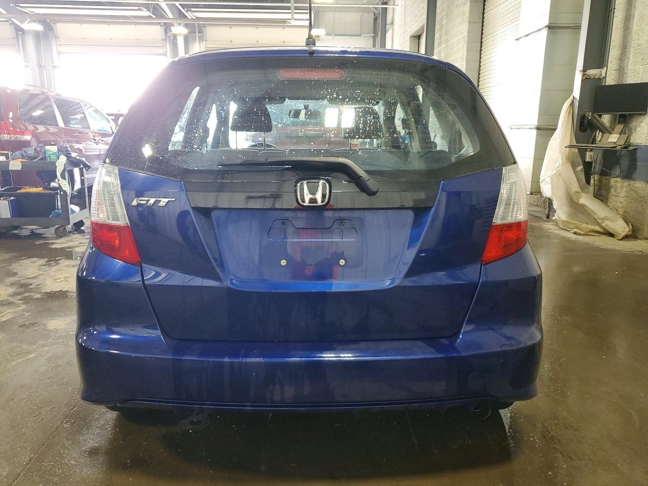 2013 Honda Fit Синий vin: JHMGE8H37DC066934
