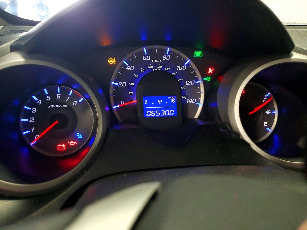 2013 Honda Fit Синий vin: JHMGE8H37DC066934