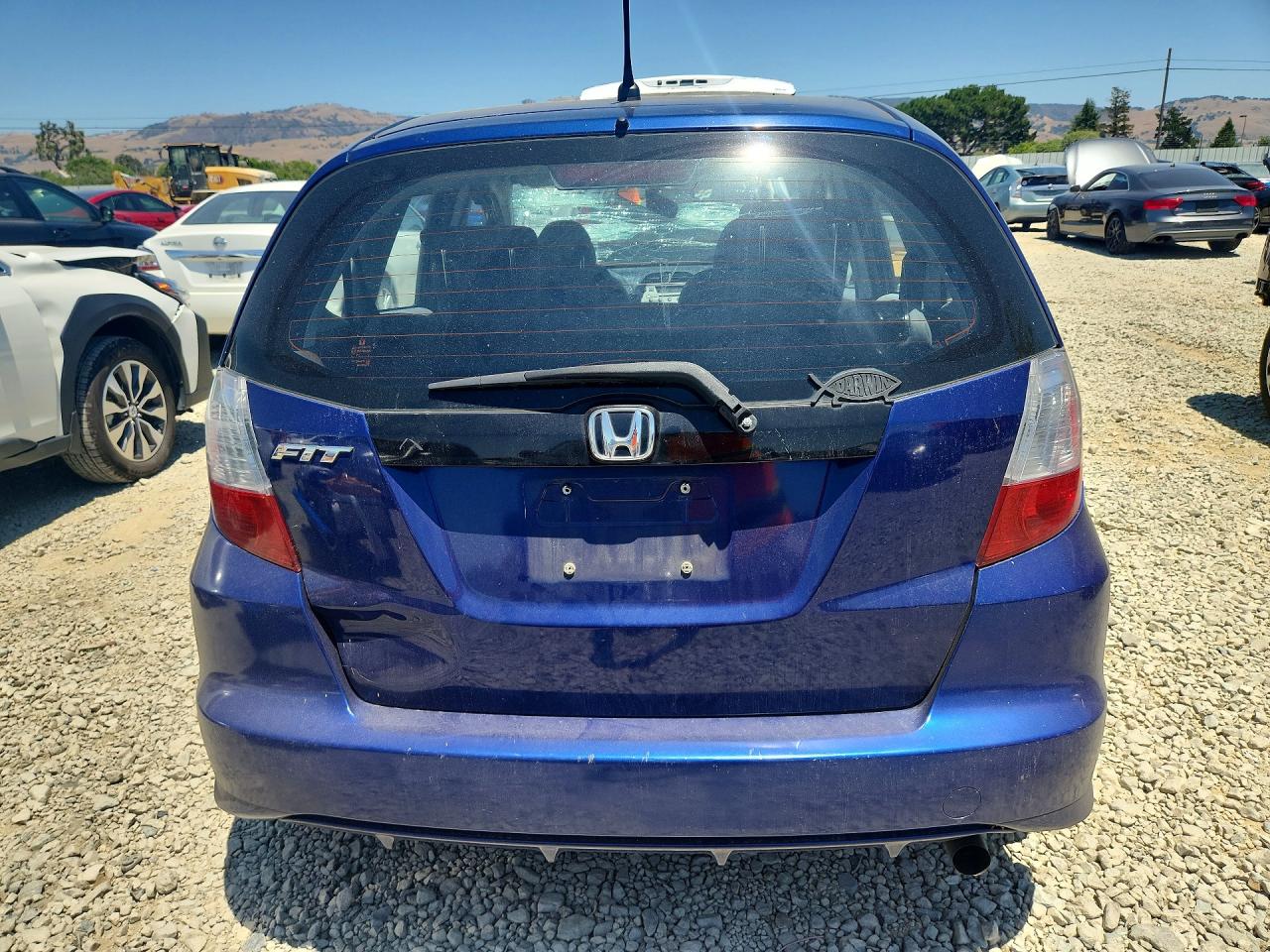 2011 Honda Fit Blue vin: JHMGE8H38BC023085