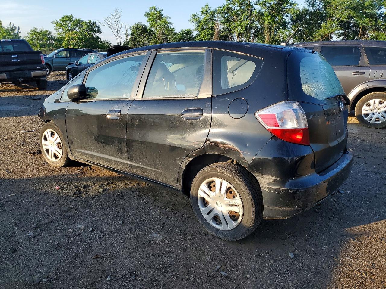 2011 Honda Fit Black vin: JHMGE8H38BS004459