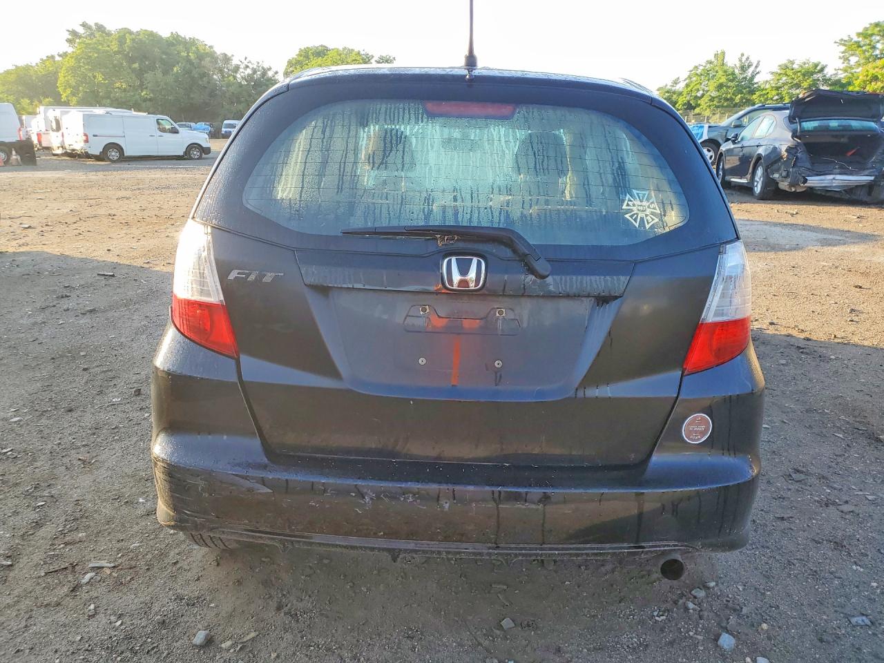 2011 Honda Fit Black vin: JHMGE8H38BS004459