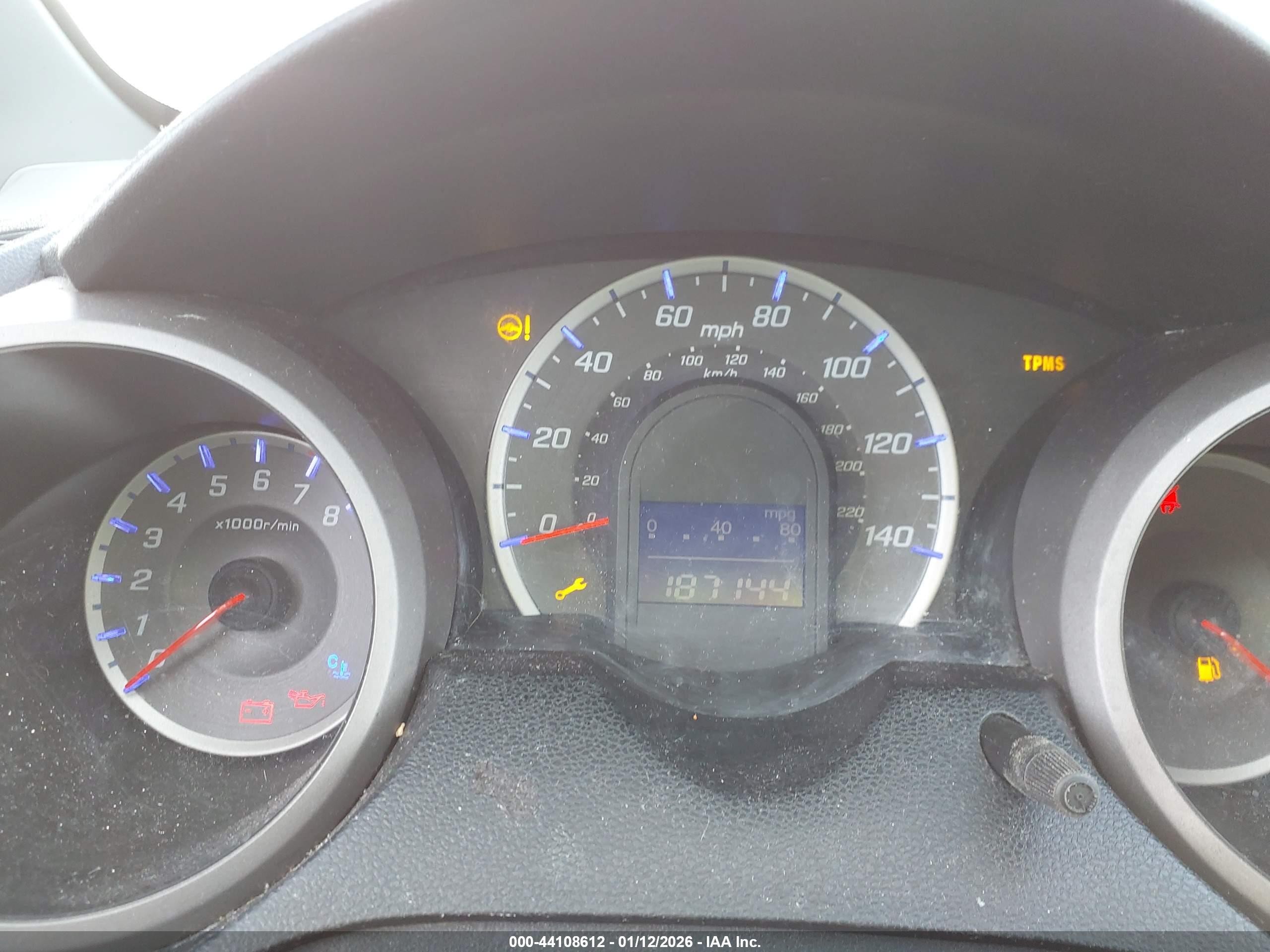 2011 Honda Fit Gray vin: JHMGE8H38BS010228