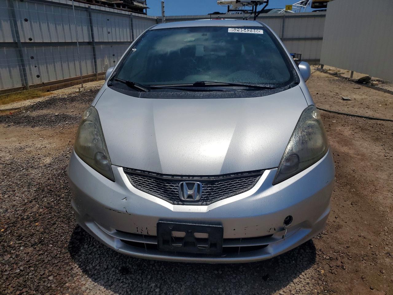 2012 Honda Fit Silver vin: JHMGE8H38CC017000