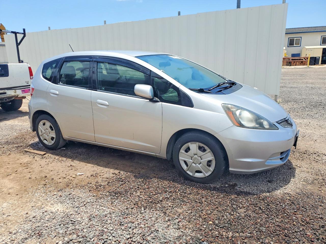 2012 Honda Fit Silver vin: JHMGE8H38CC017000
