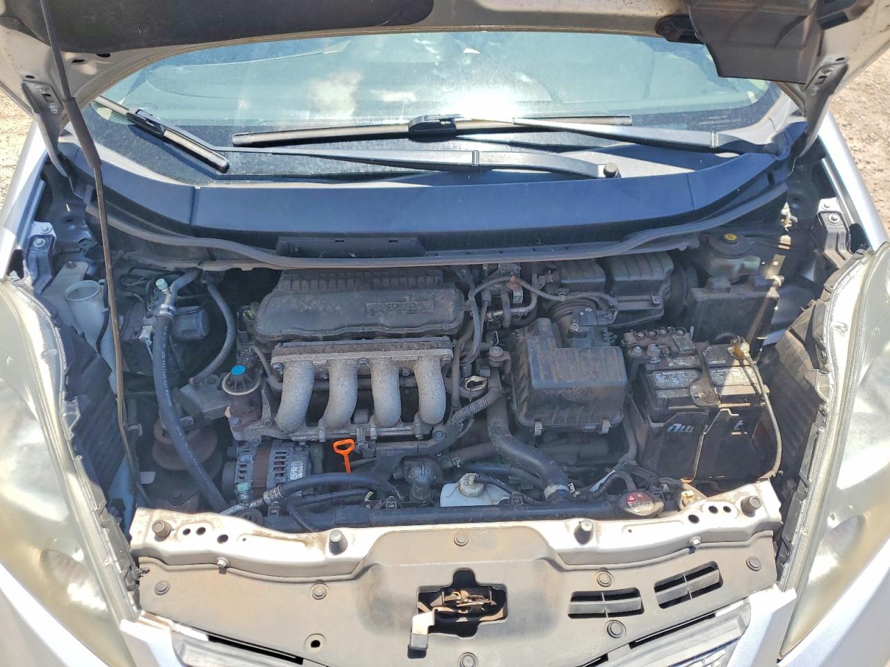 2012 Honda Fit Silver vin: JHMGE8H38CC017000
