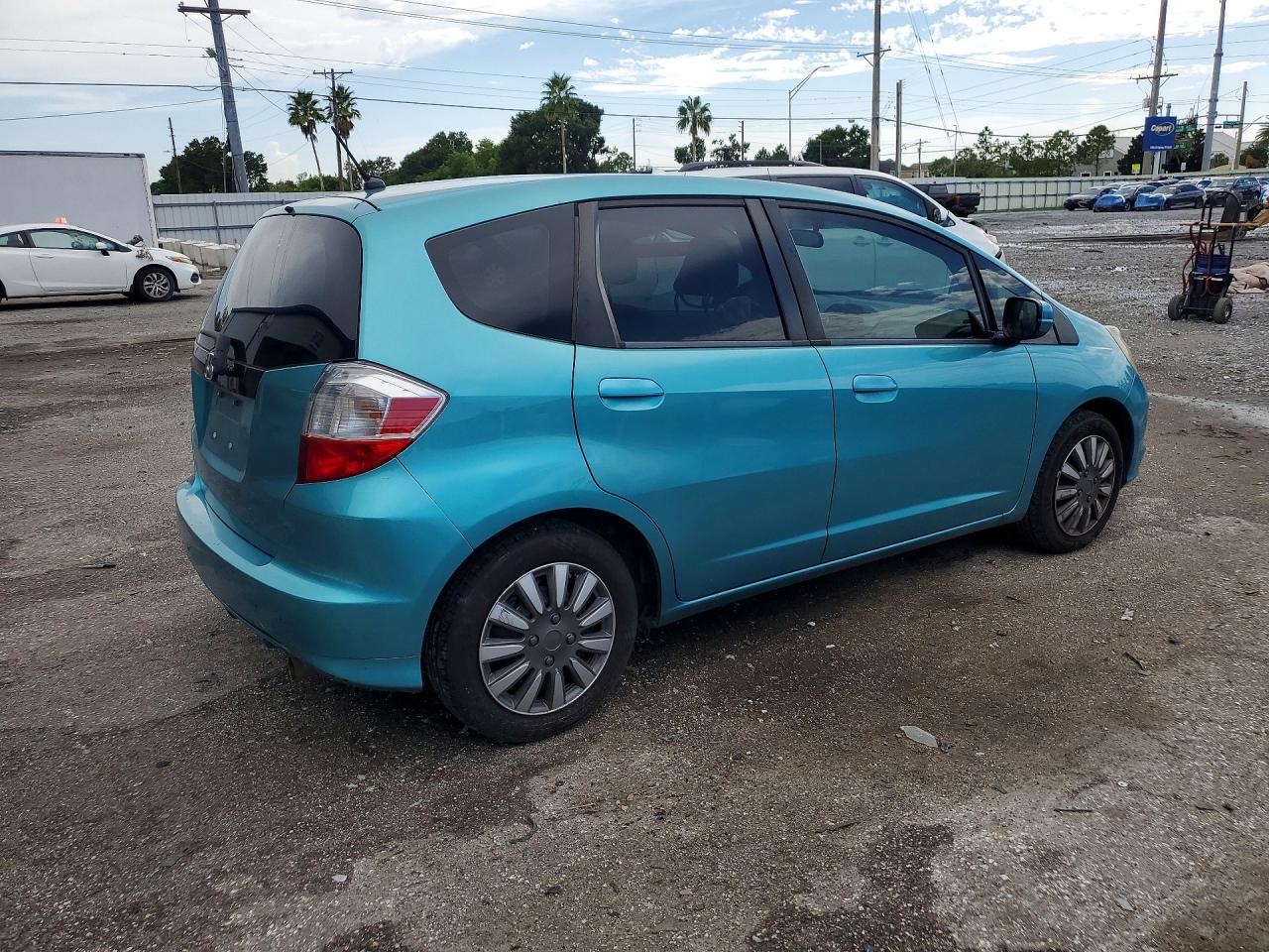 2012 Honda Fit Бирюзовый vin: JHMGE8H38CC031818