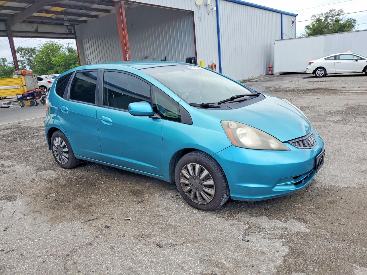 2012 Honda Fit Бирюзовый vin: JHMGE8H38CC031818